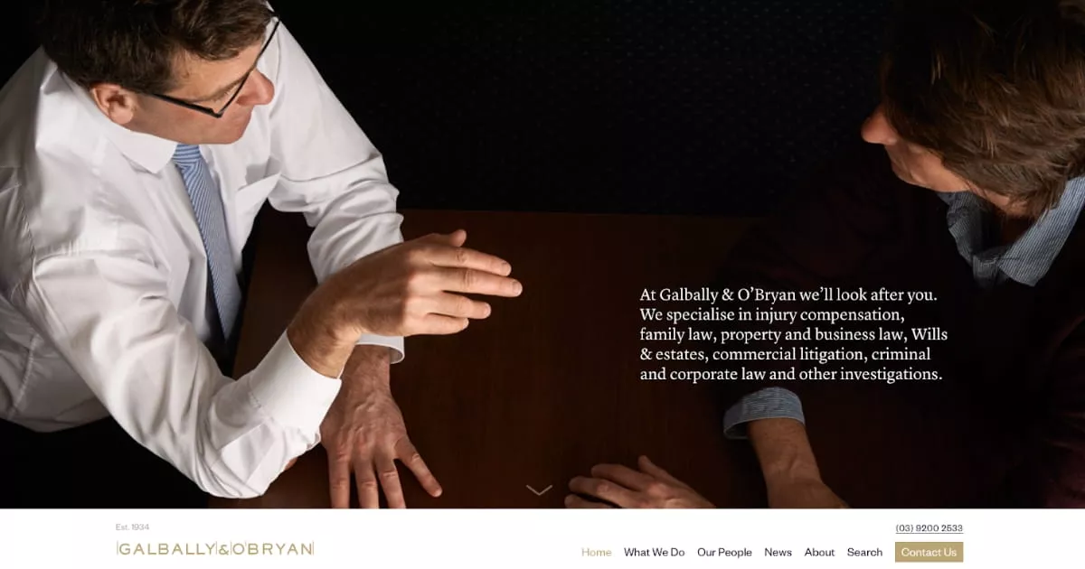 galbally-obryan Bar chart comparing impairment payout ranges with colour-coded bars for 5–10%, 11–20%, 21–30%, and 30%+ impairment levels.