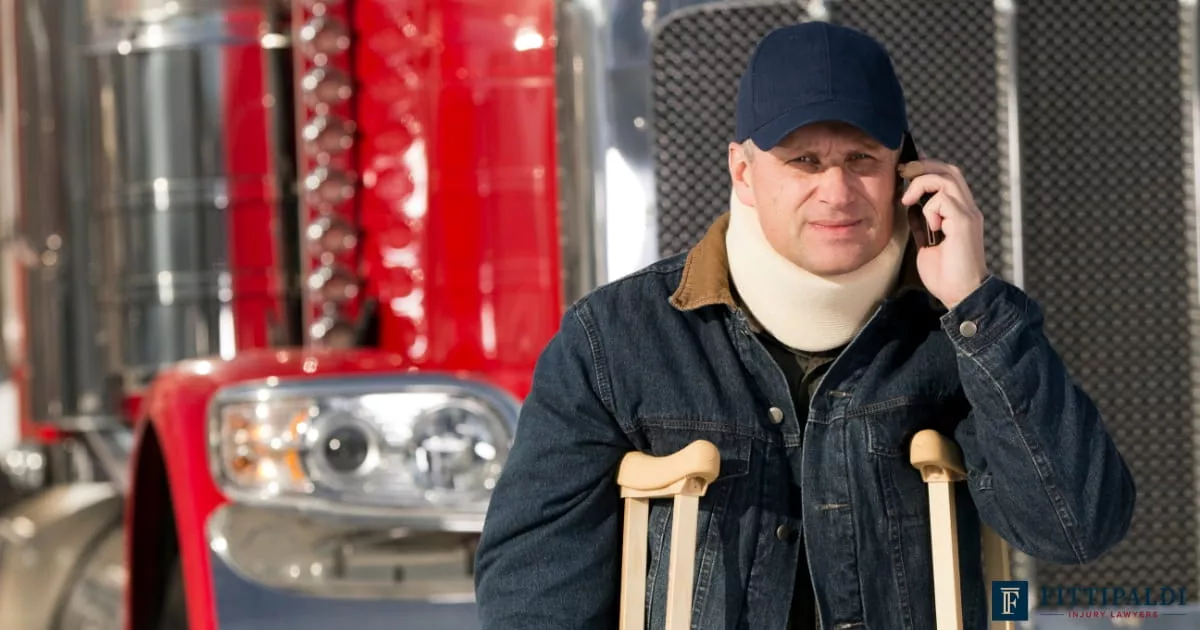 Injured worker discussing a workplace compensation claim with a lawyer.